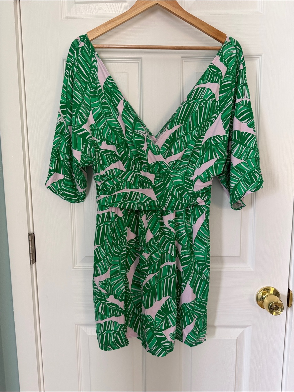 Lilly Pulitzer Parigi Knit Romper Let’s Go Bananas